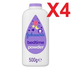 존슨앤존슨 베이비 베드타임 파우더 500g 4팩 Johnsons Baby Bedtime Powder, 4개