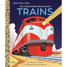 My Little Golden Book about Trains Hardcover, Golden Books, English, 9780593174661