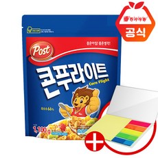 포스트 콘푸라이트 대용량 1100g+포스트잇 시리얼, 1개