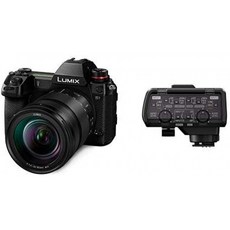 Panasonic LUMIX S1 풀 프레임 미러리스 카메라 24.2MP MOS 고해상도 센서 24-105mm F4 L- 마운트 S 시리즈 렌즈 및 2 개의, 단일옵션