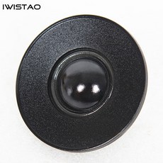 Iwistao hifi 1.5 인치 트위터 6 ohms 30 w 89db ndfeb 자석 25 코어 실크 필름 스루 홀 60mm 카운터 싱크 64mm, 단일, 단일