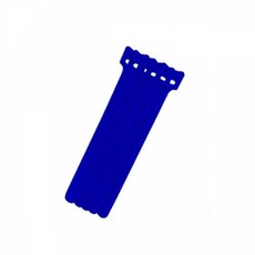ZQI576987 연두마트 타이 청색 후크벨트 (5개입 12mmX15cm) KH201, 1