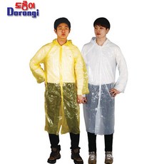 AJ-12000 일회용 행사용 우의(반투명-10벌), 1개, 백색