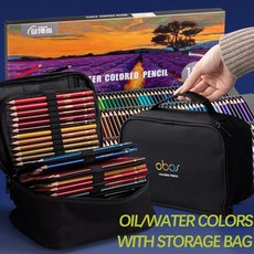  윈도우글라스 컬러 연필 200/150/120/72/48 패브릭크레파스, 72C oil with bag 