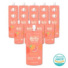 낫띵베럴 유산균 챙겨요 상큼한 자몽 이너주스 2box, 20개, 2.4L