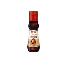 CJ제일제당 백설 고소함 가득 참기름, 6개, 110ml
