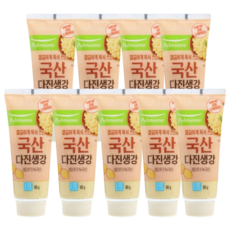풀무원 다진생강 80g (튜브형), 9개