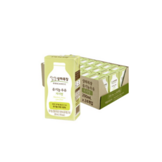 상하목장 유기농 저지방 멸균우유, 150ml, 24개