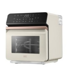 풀무원건강생활 스팀쿡 에어프라이어 로티세리 10.5L, 크림베이지&로즈골드(PSA-C1000R)