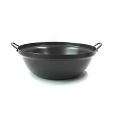 국산 경질 튀김솥 업소용 튀김냄비 대형 튀김팬 (45cm/대), 없음, 1개