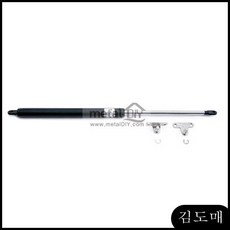 KDM 가스쇼바 22x500x100kg 공업용 흑색브라켓포함 싱크대쇼바 그릇장 차량용
