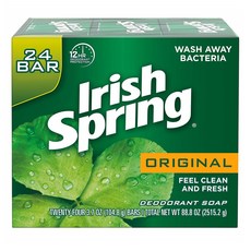 Irish Spring Men's Deodorant Soap Bar 아이리쉬 스프링 맨즈 데오드란트 비누 103.8g 24개입