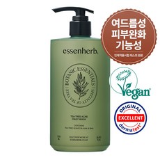 에센허브 티트리 아크네 데일리워시, 500ml, 1개 1개, 500ml