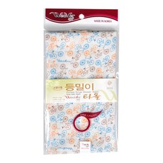 위버 고급 인견 나염 등밀이 타올 1P, 1