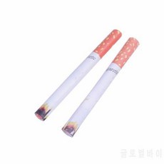 뜨거운 판매 웃긴 2 가짜 담배 가짜 연기 효과 조명 끝 농담 장난 장난 꾸러