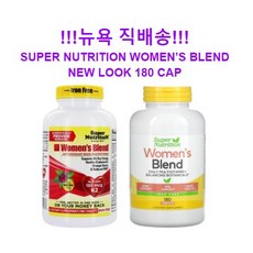 슈퍼뉴트리션 우먼스 블렌드 멀티비타민 탭, 180개입, 1개