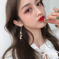 순금원터치롱귀걸이