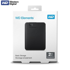 WD Elements-휴대용 외장 하드 드라이브 디스크 HD 500G 1TB SATA USB 3.0 저장 장치 PC 컴퓨터 노, 03 5T, 한개옵션1