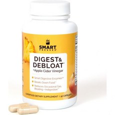 SMART Pressed digest&debloat 90캡슐 - 장 건강을 위한 스마트 효소