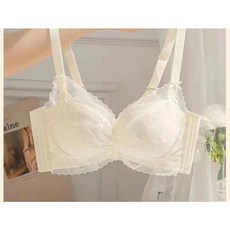 보라운 여성 노와이어 통기성 브라