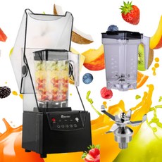 위빗 대형 믹서기 진동 멀티 카페 블렌더 업소용 진공 얼음 초고속 과일 블랜더 주스 멀티