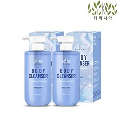 키라니아 자연유래 바디워시 퓨어코튼향, 2개, 500ml