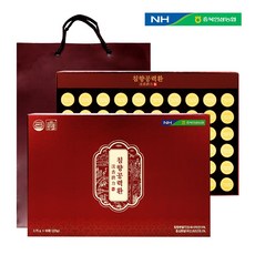 농협 한삼인 공진단 홍삼 녹용 침향공력환 60환 + 쇼핑백, 3.75g (x60환)