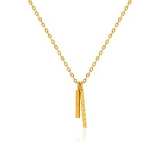 스틱순금목걸이