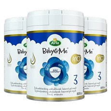 Arla 어린이 앤 미 HMO 3단계, 3개, 800g