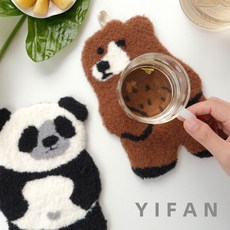 펀치니들컵받침