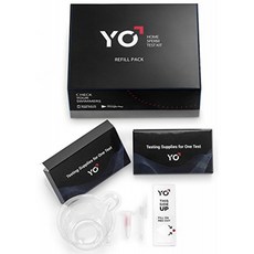 YO 가정 정액 검사를위한 2 가지 추가 검사 | 모바일 정자 분석 | YO 테스트 장치 미포함-리필 팩만, 단일옵션