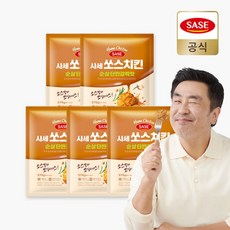 [사세] 쏘스치킨 순살 375gx5봉, 5개, 375g