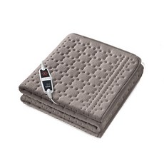 웰빙 절전형 보이로 안전시스템(BSS) 전기요 싱글사이즈, 가로 80 x 세로 150cm (1인용), 스티플 그레이