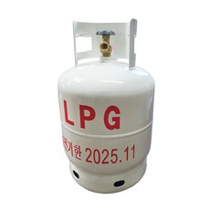 최신형 고화력 LPG 가스통 10kg (캠핑 낚시 휴대용 야외 취사용), 1개,