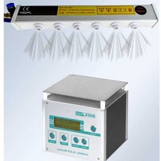 이오나이저 제전기 정전기 제거 처리 제전 기계 장비 이온 공기 막대, 400개 로드 + 12KV 호스트, 1개