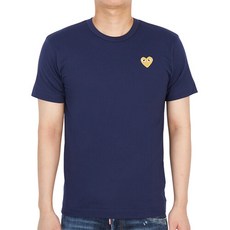 [꼼데가르송] 골드하트와펜 AZ T216 051 2 남자 반팔티셔츠