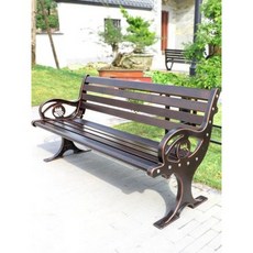 버스정류장 조립식 베란다 평상 교회장의자 맞춤 공원 벤치 세대 외장 벤치룸 정원 알루미늄, 옵션04