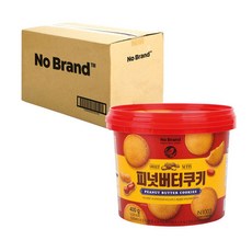 노브랜드 피넛버터쿠키 400g 6입(1...