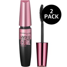 메이블린 볼륨 익스프레스 하이퍼컬 N 02 브라운 마스카라 Volume Express Hypercurl N 02 Brown Mascara Volume Express Hypercur, 2개, 기본