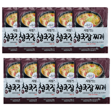 시집가는농산 시집가는청국장 350g x10개 즉석국 즉석탕, 10개