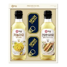 백설 스팸+카놀라유 프리미엄 EM2호 선물세트, 3세트