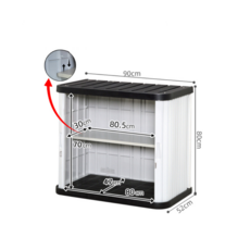 헤븐드 조립식 창고 야외 미니 간이 보관함 농기구 이동식 농막 소형 컨테이너