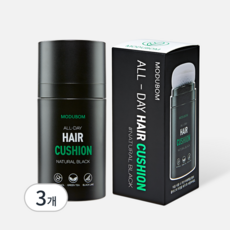 모두봄 올데이 헤어쿠션 내추럴블랙