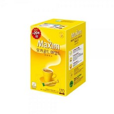 맥심 모카골드 마일드 커피 믹스, 170개입, 1박스