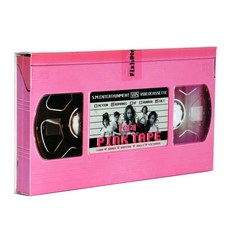 한정판 테이프 핑크 사진집미니카드 앨범 에프엑스, 단일