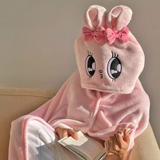 에스더버니후드담요