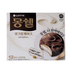 몽쉘 생크림케이크 오리지널, 408g, 8개
