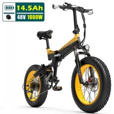 X3000plus 20 인치 타이어 스노우 타이어 500W 1000W 전면 전기 자전거, 중국, 1000W 14.5A BKYWNEW