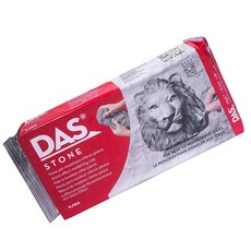 DAS 에어드라이 조형 점토 모델링 클레이 1kg2.2파운드 블록 스톤 색상 F348200 다스, 1kg(2.2파운드). 스톤