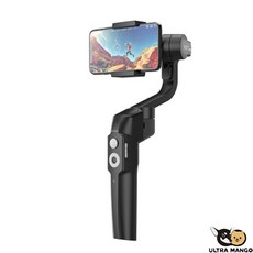 울트라망고 MOZA Mini-S 모자 미니 에스 브이로그용 짐벌 WWC2526-7, 1개, 블랙